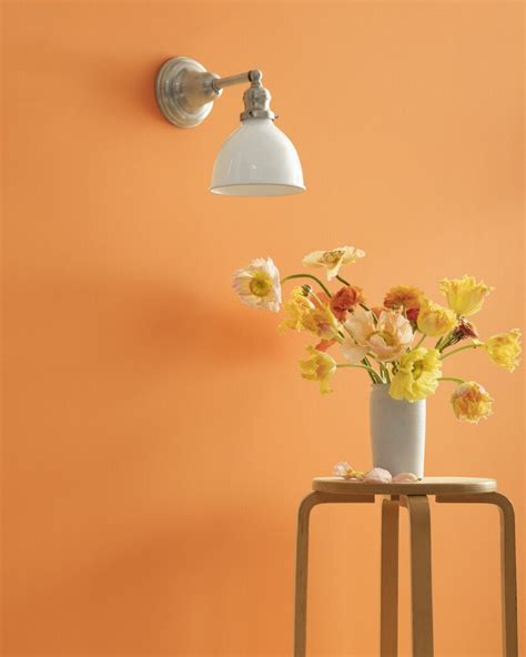 benjamin moore orange paint